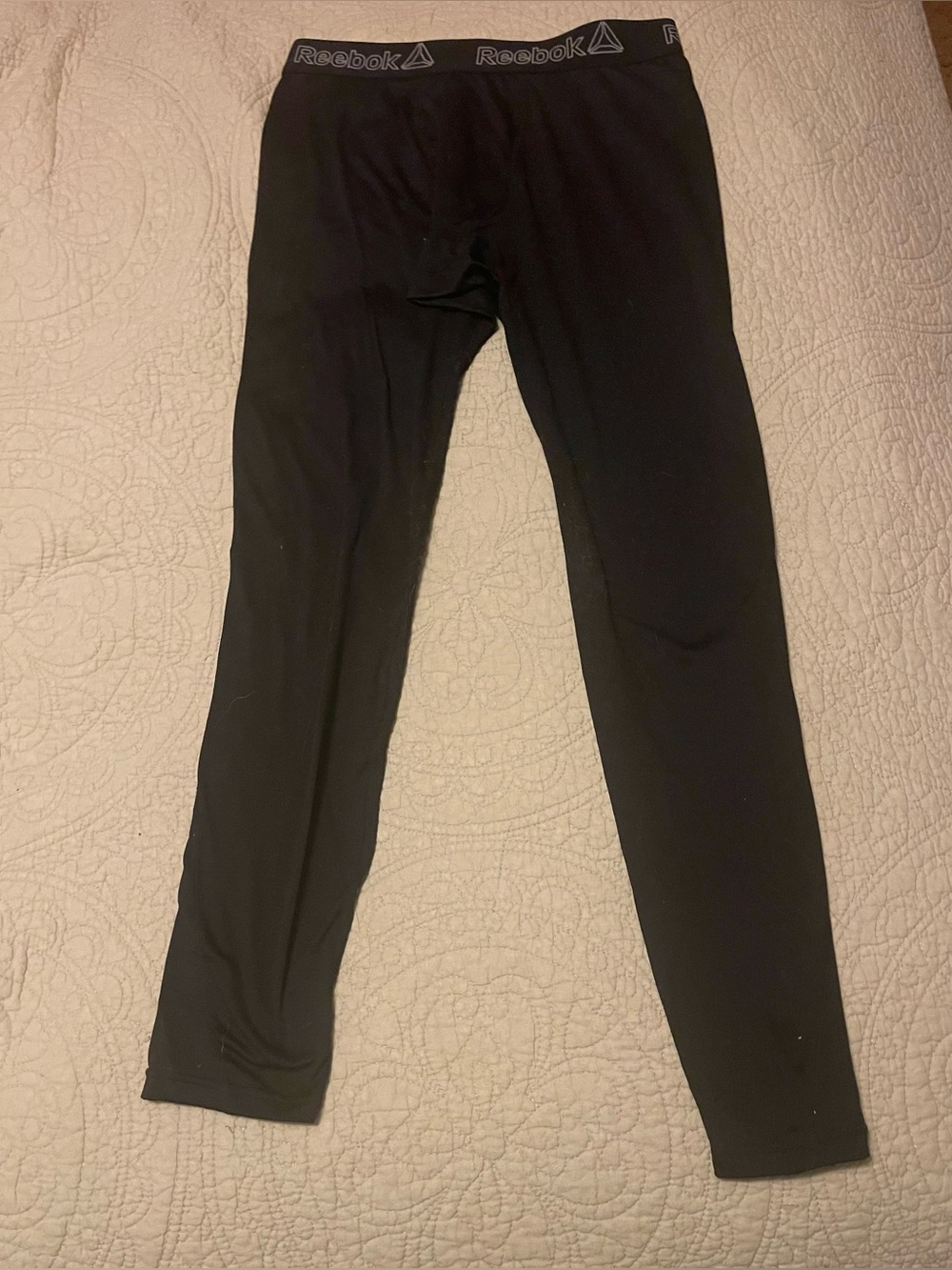 Black Reebok performance compression legging (M)
